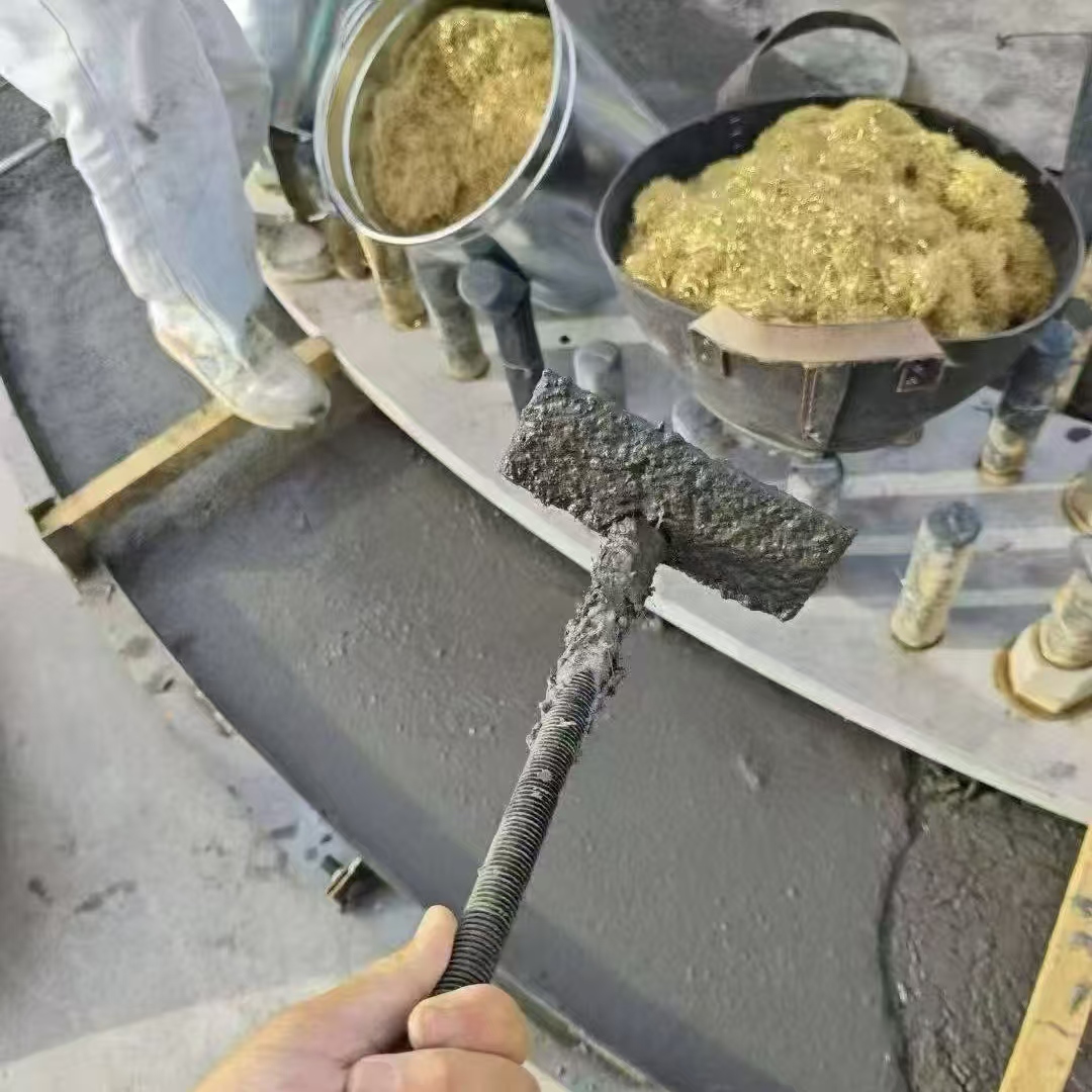 永清C120钢纤维高强无收灌浆料 轧机压缩机汽轮机发电机锻压设备底座灌浆材料